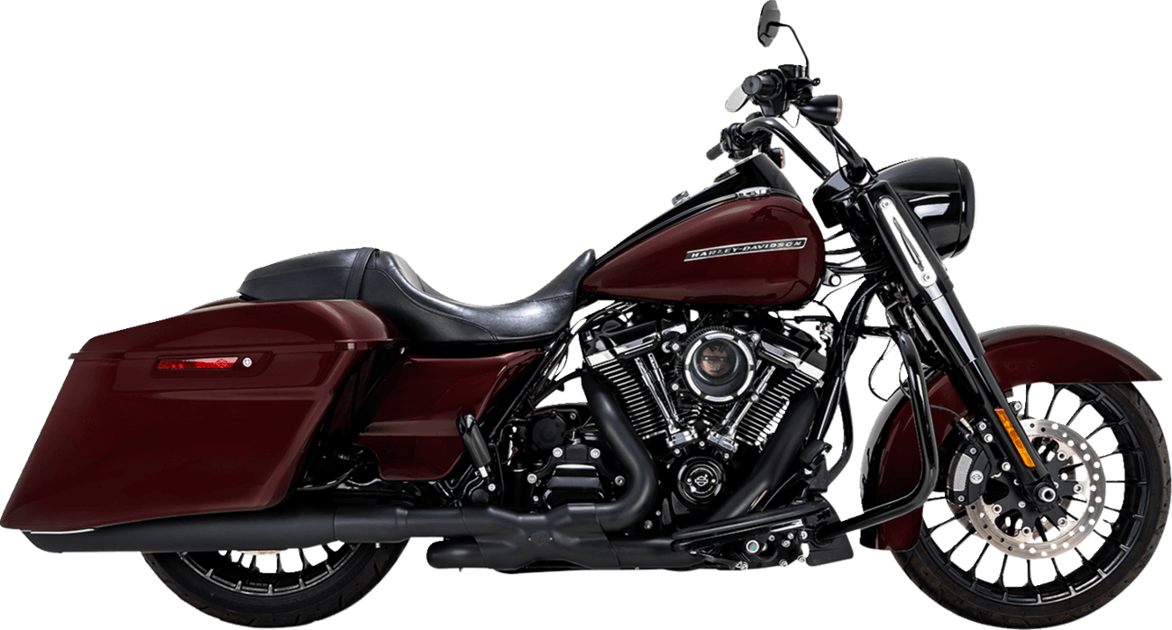 VANCE & HINES 1801-1803 Twin Slash Slip-On Muffler - Black - FL