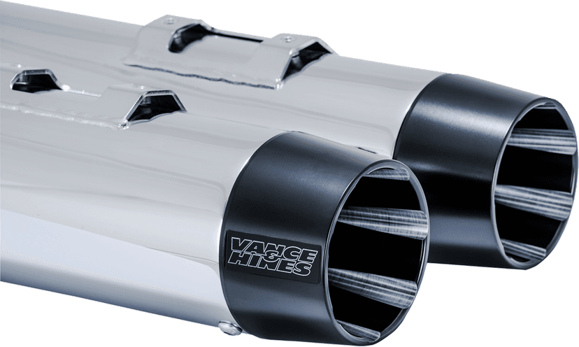 VANCE & HINES 1801-1806 Blackbird 450 Slip-On Mufflers - Chrome — image 2 of 2