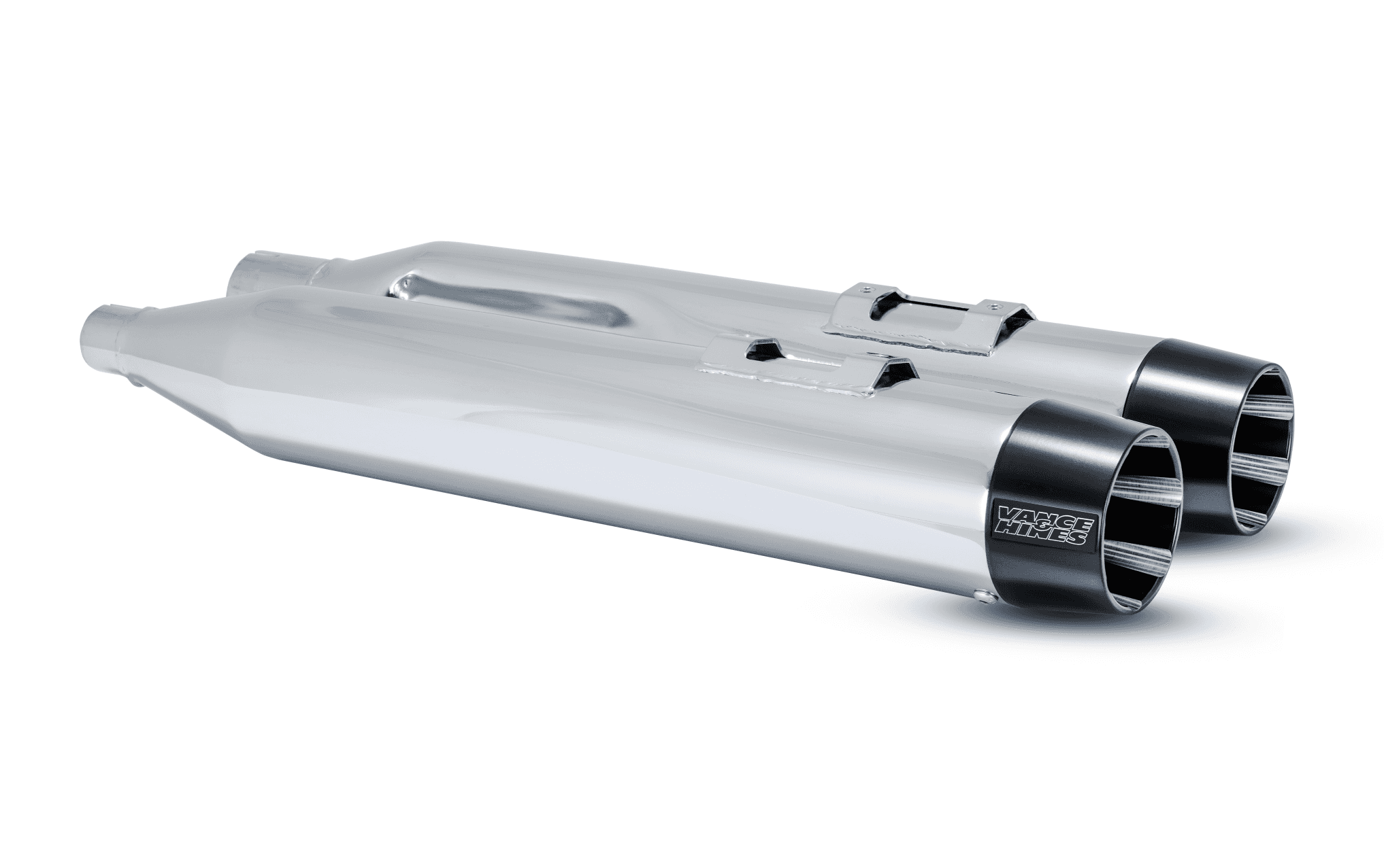 VANCE & HINES 1801-1806 Blackbird 450 Slip-On Mufflers - Chrome