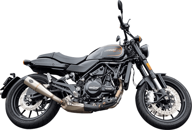 S&S CYCLE 1801-1809 Grand National Slip-On Muffler - Brushed Stainless Steel - X™500 — image 1 of 4
