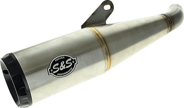 S&S CYCLE 1801-1809 Grand National Slip-On Muffler - Brushed Stainless Steel - X™500 — image 2 of 4