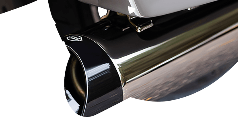 S&S CYCLE 1801-1810 4-1/2" MK45 Performance Slip-On Mufflers - Lava Chrome - 50-State — image 3 of 4
