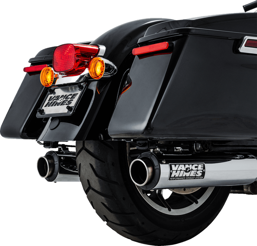 VANCE & HINES 1801-1830 Supersport Slip-On Mufflers - Chrome - Touring — image 2 of 2