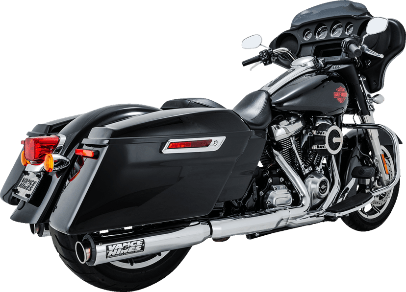 VANCE & HINES 1801-1830 Supersport Slip-On Mufflers - Chrome - Touring — image 1 of 2