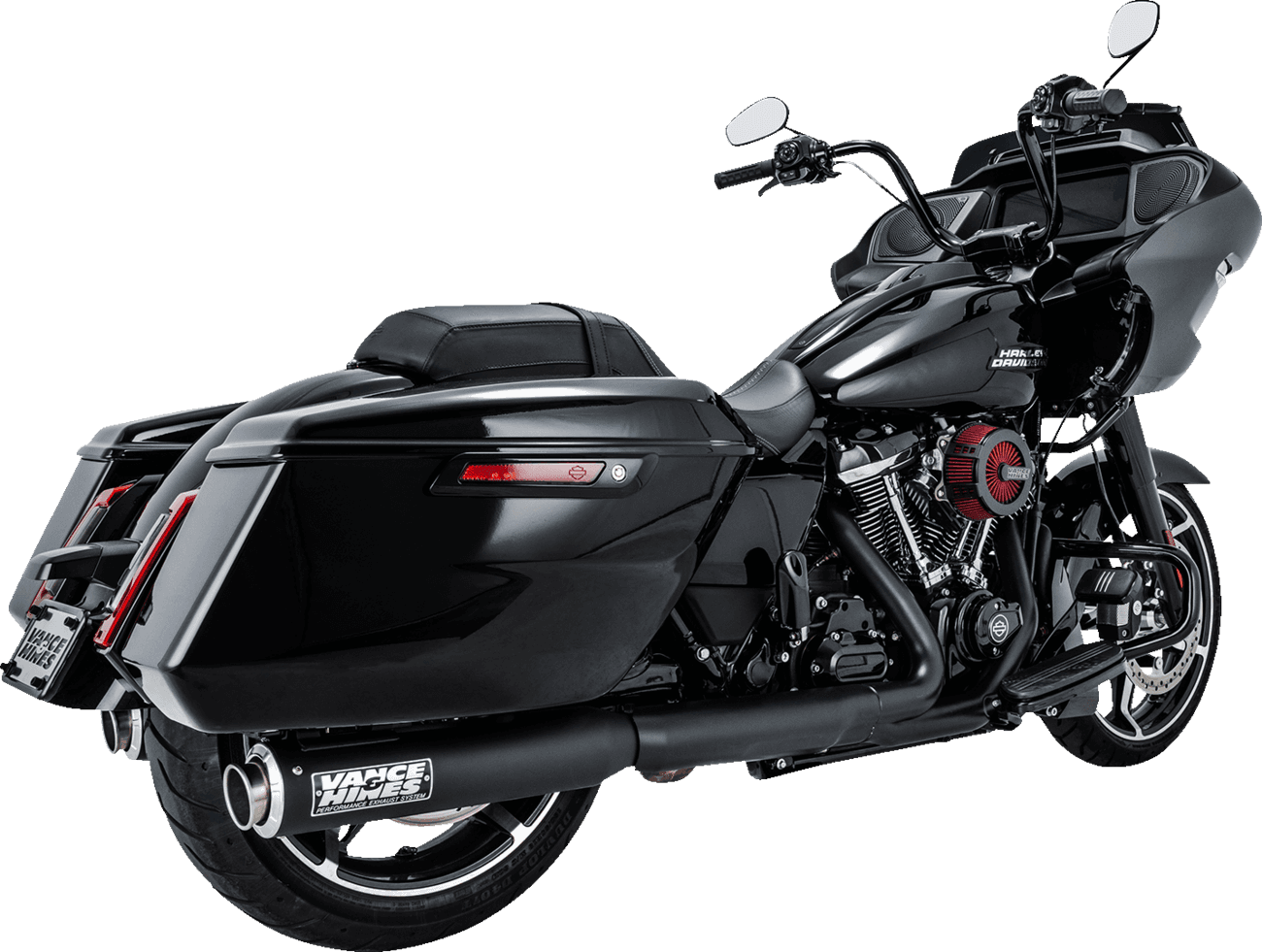 VANCE & HINES 1801-1831 Supersport Slip-On Mufflers - Black - Touring