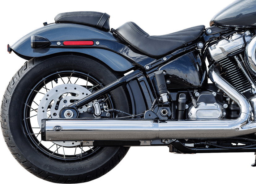 S&S CYCLE 1801-1846 Grand National Slip-On Muffler - 50 State - 4" Chrome - M8 Softail — image 4 of 5