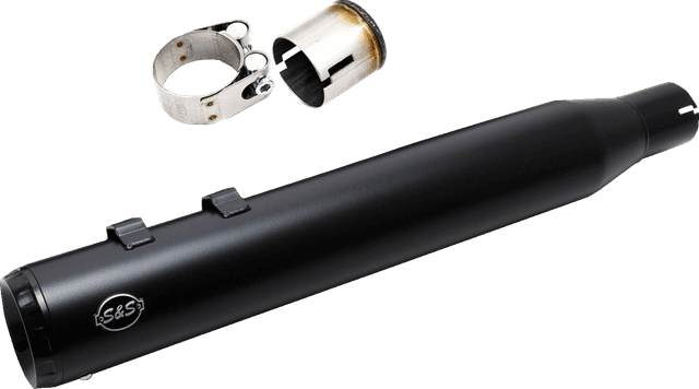 S&S CYCLE 1801-1847 2-into-1 Swindler Exhaust Conversion Kit - 4" - Black - M8 Touring — image 2 of 2