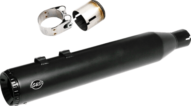 S&S CYCLE 1801-1849 2-into-1 Swindler Exhaust Conversion Kit - 4-1/2" - Black - M8 Touring — image 2 of 2