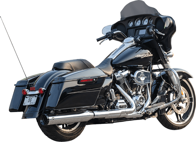 S&S CYCLE 1801-1850 2-into-1 Swindler Exhaust Conversion Kit - 4-1/2" - Chrome - M8 Touring — image 1 of 2