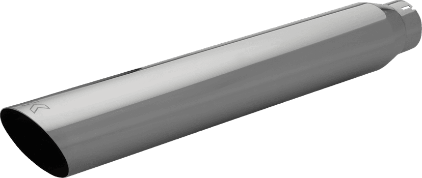 KHROME WERKS 1801-1877 4" HP Plus® Slip-On Muffler - 4" - Chrome - M8 Softail