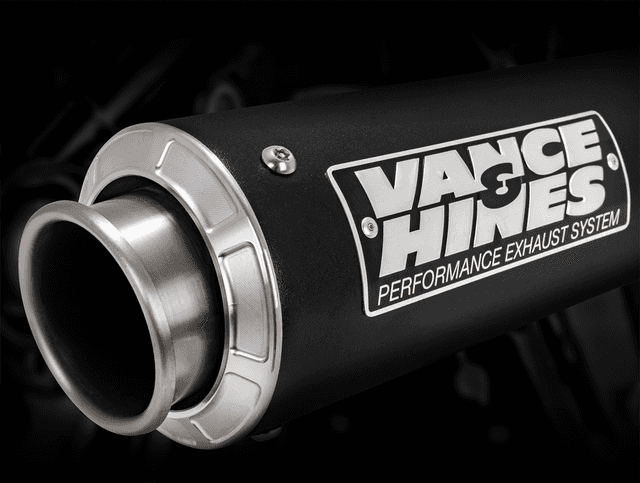 VANCE & HINES 1801-1893 Supersport Slip-On Muffler - Black — image 5 of 6