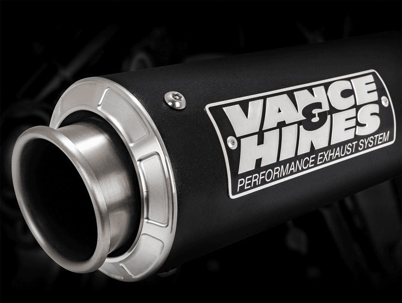 VANCE & HINES 1801-1893 Supersport Slip-On Muffler - Black — image 5 of 6