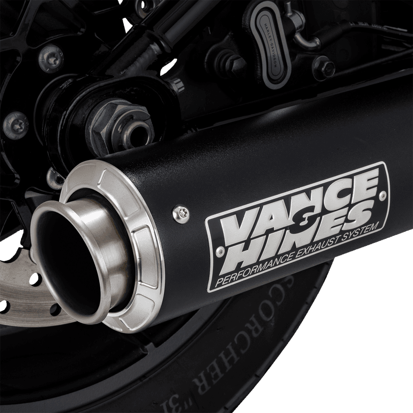 VANCE & HINES 1801-1893 Supersport Slip-On Muffler - Black — image 4 of 6