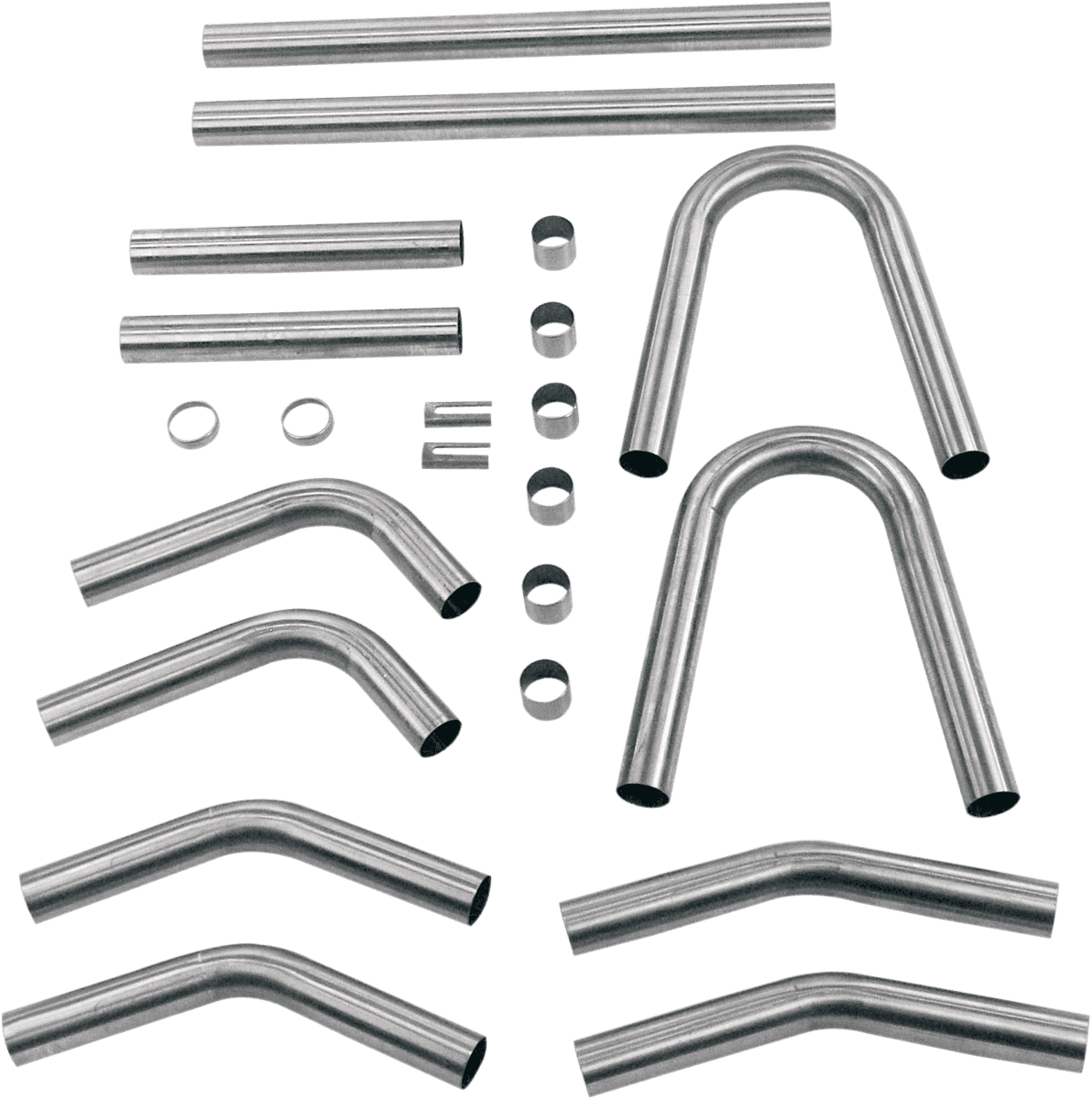 PAUGHCO 1802-0108 1-3/4" Build Your Own Pipe Kit - Evolution Twin Cam
