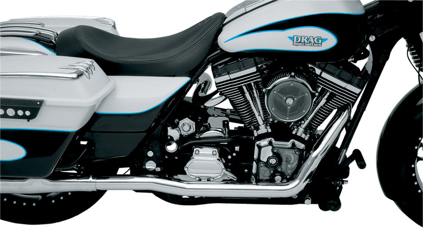 VANCE & HINES 1802-0204 Dual Headpipes for '95-'08 FL - Chrome — image 2 of 3