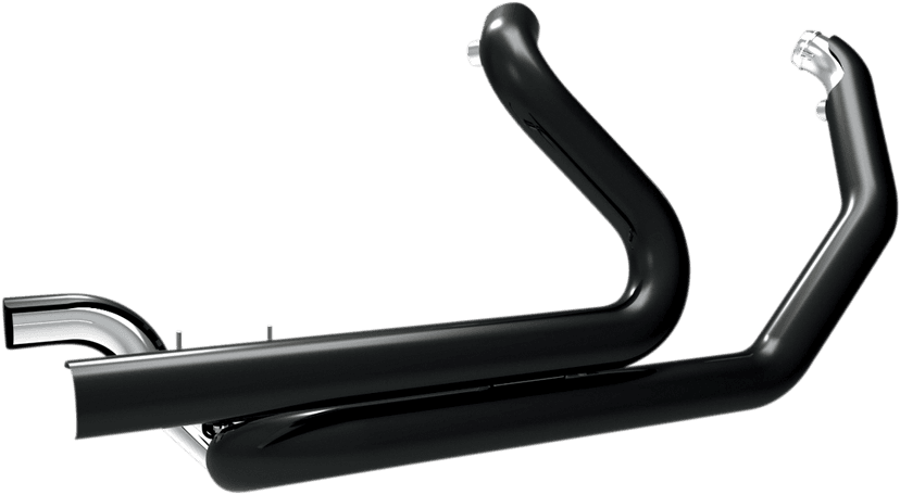 KHROME WERKS 1802-0252 Aggressor 2-into-1-into-2 Header - Black