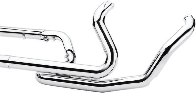 COBRA 1802-0355 Powerport Dual Headpipes with Dual Bungs - Chrome — image 1 of 2