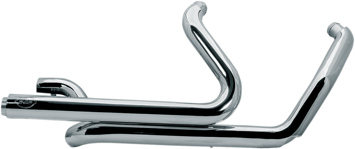 S&S CYCLE 1802-0390 Power Tune® Dual Headers - Chrome