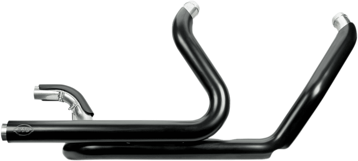 S&S CYCLE 1802-0391 Power Tune® Dual Headers - Black Ceramic