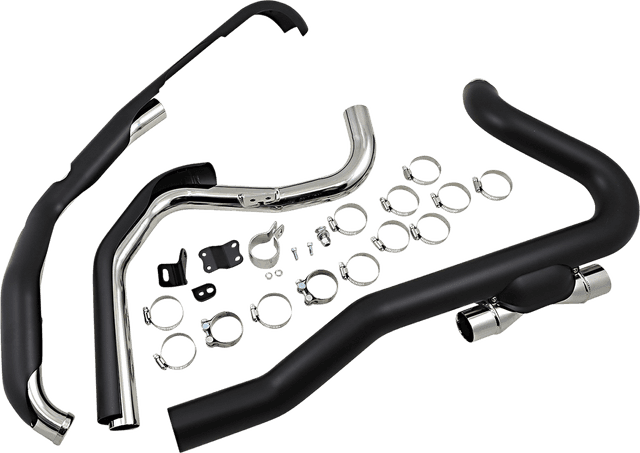 COBRA 1802-0402 Powerport Trike Dual Headpipes - Raven Black — image 2 of 2