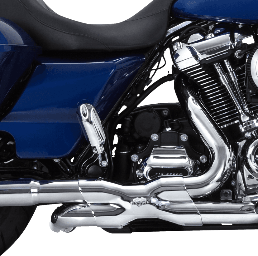 VANCE & HINES 1802-0406 Power Duals Head Pipe - Chrome — image 3 of 3