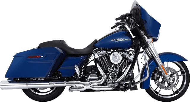 VANCE & HINES 1802-0406 Power Duals Head Pipe - Chrome — image 1 of 3