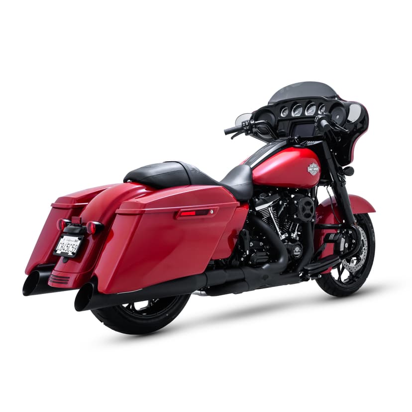VANCE & HINES 1802-0407 Power Duals Head Pipe - Black — image 2 of 3
