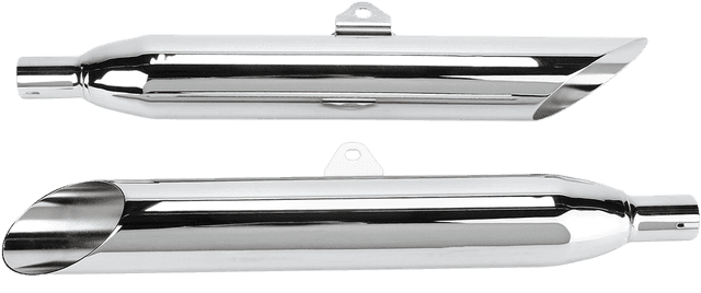 COBRA 1810-0523 Slip-On Mufflers - Slash-Cut - XVS1100 V-Star — image 1 of 2