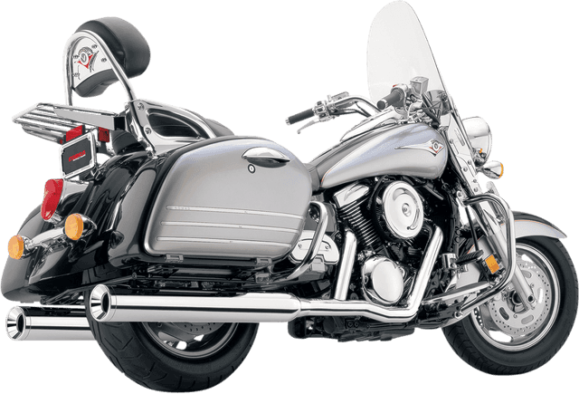 COBRA 1810-0549 True Dual Exhaust - Straight Cut - Nomad 1500/1600