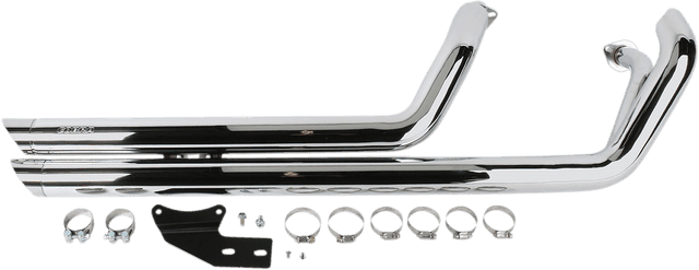 COBRA 1810-0872 Streetrod Slashdown Exhaust — image 2 of 2