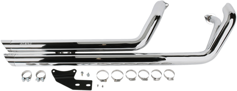 COBRA 1810-0872 Streetrod Slashdown Exhaust — image 2 of 2
