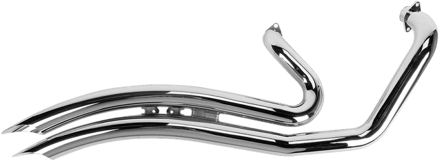 COBRA 1810-1514 Speedster Swept Exhaust - Chrome - Raider