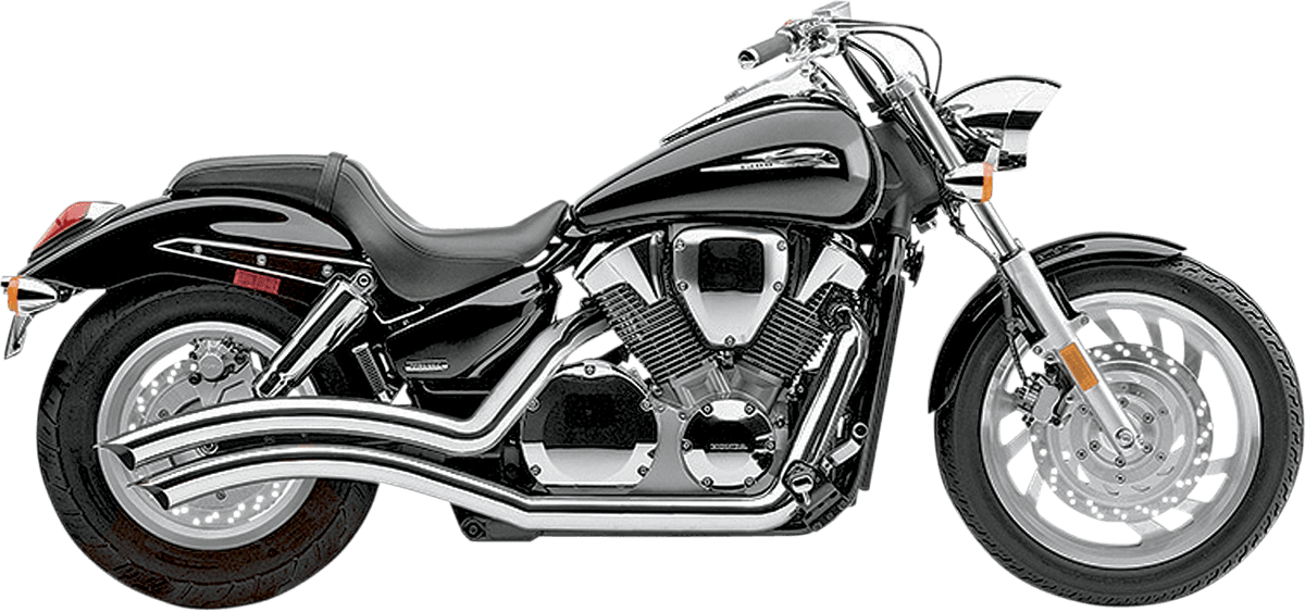 COBRA 1810-1852 Speedster Swept Exhaust - Chrome - VTX1300C