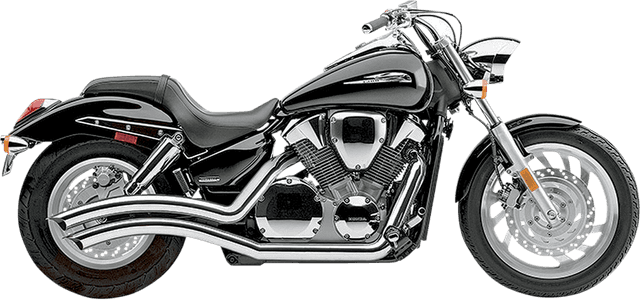 COBRA 1810-1852 Speedster Swept Exhaust - Chrome - VTX1300C