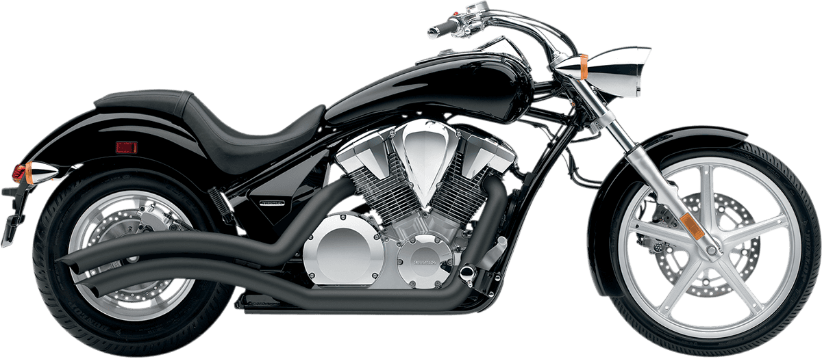 COBRA 1810-1865 Speedster Swept Exhaust - Black - VT1300