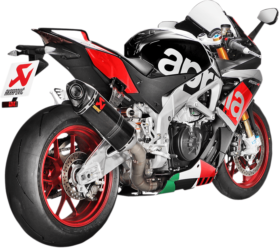 AKRAPOVIC 1810-2298 Evolution Exhaust - Titanium/Carbon Fiber