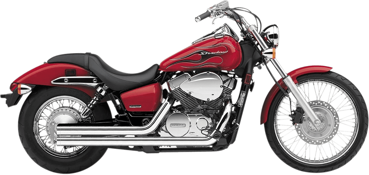 COBRA 1810-2308 Streetrod Straight Cut Exhaust System - Chrome