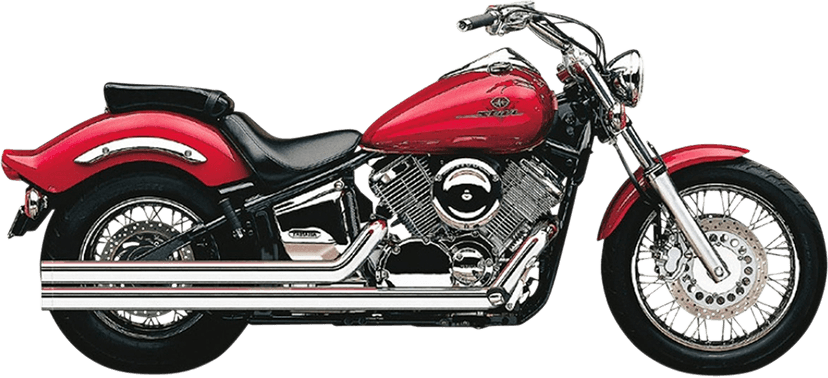 COBRA 1810-2323 Speedster Long Exhaust - V-Star 1100