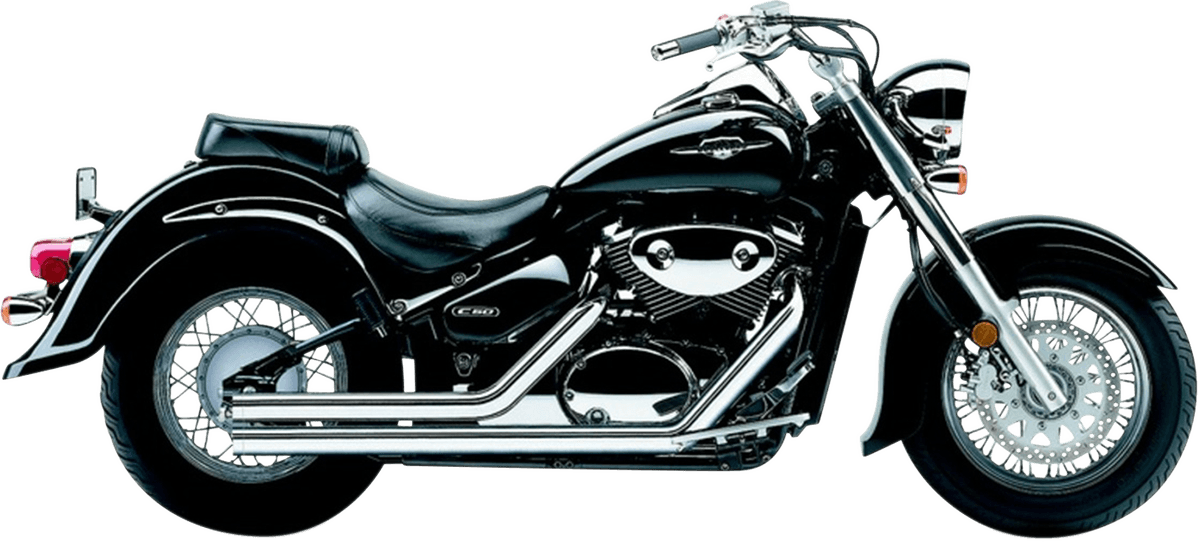 COBRA 1810-2332 Streetrod Straight Cut Exhaust System - Chrome