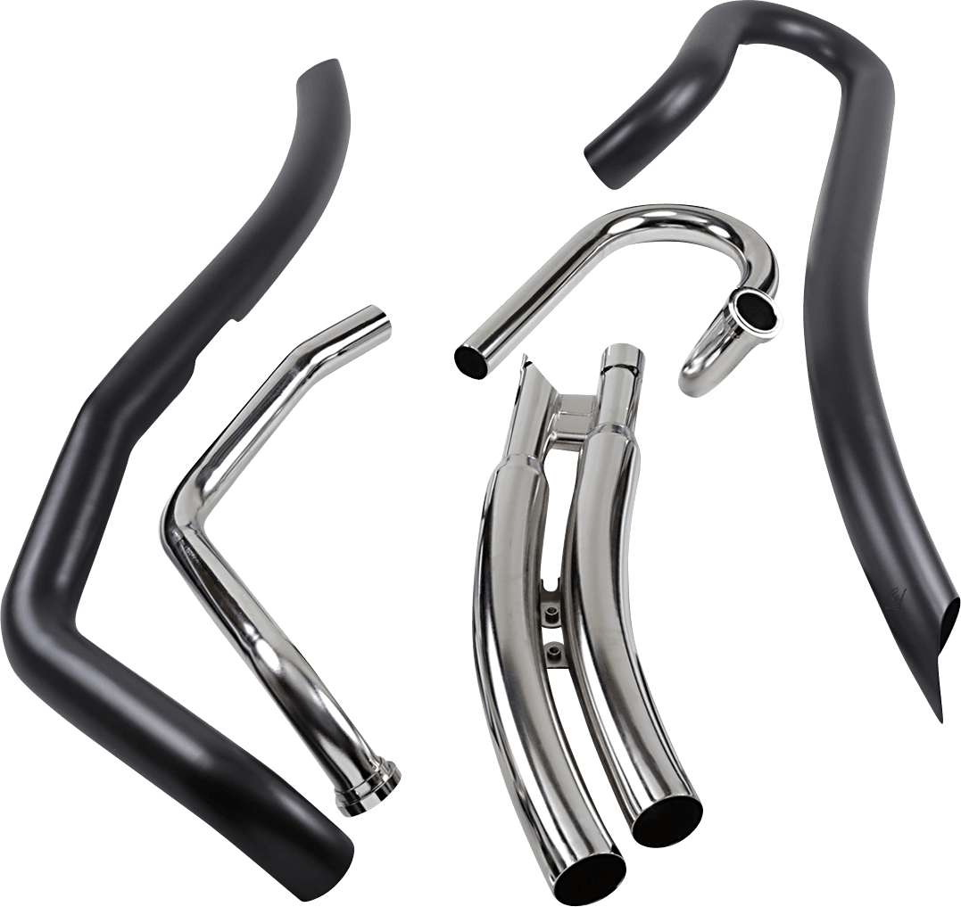 COBRA 1810-2670 Speedster Swept Exhaust - Black - M109R