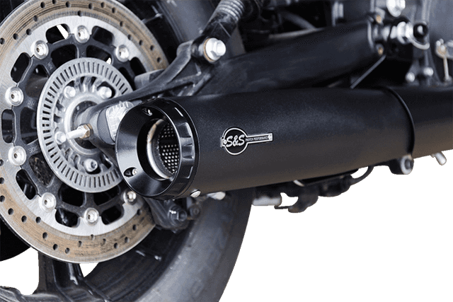 S&S CYCLE 1810-3127 2-into-1 Grand National Exhaust System - Black - Race Only — image 6 of 6