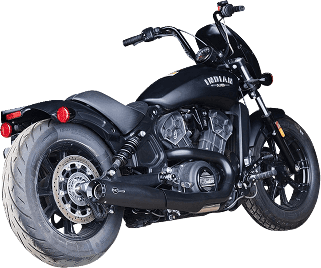 S&S CYCLE 1810-3127 2-into-1 Grand National Exhaust System - Black - Race Only — image 2 of 6