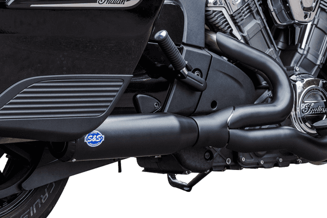 S&S CYCLE 1810-3177 2-into-1 Qualifier Exhaust System - 50-State - Black - Stainless Steel — image 3 of 3