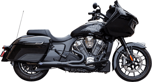 S&S CYCLE 1810-3177 2-into-1 Qualifier Exhaust System - 50-State - Black - Stainless Steel — image 1 of 3