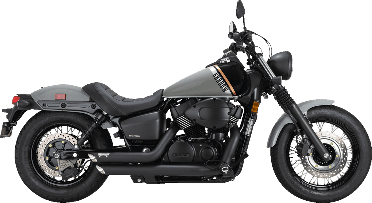 VANCE & HINES 1810-3185 Shortshots Staggered Exhaust System - Black