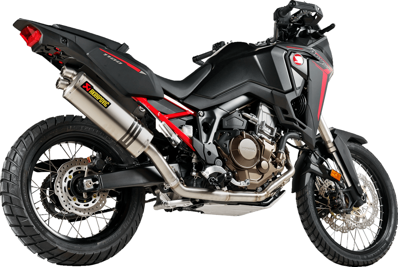 AKRAPOVIC 1810-3203 Racing Line Exhaust System - Titanium - CRF1100L