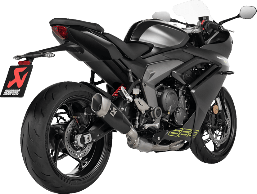 AKRAPOVIC 1810-3205 Racing Line Exhaust System - Titanium - Tiger Sport 660 — image 2 of 3