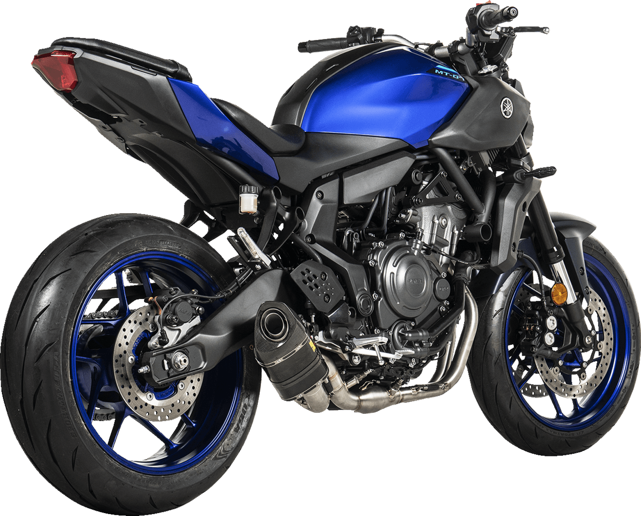 AKRAPOVIC 1810-3229 Racing Line Exhaust System - Carbon Fiber - Yamaha MT-07