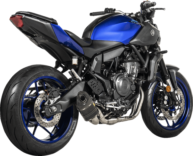 AKRAPOVIC 1810-3229 Racing Line Exhaust System - Carbon Fiber - Yamaha MT-07 — image 1 of 4