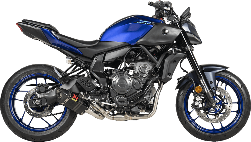 AKRAPOVIC 1810-3229 Racing Line Exhaust System - Carbon Fiber - Yamaha MT-07 — image 2 of 4